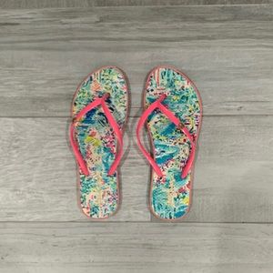 Lily Pulitzer Flip Flops!